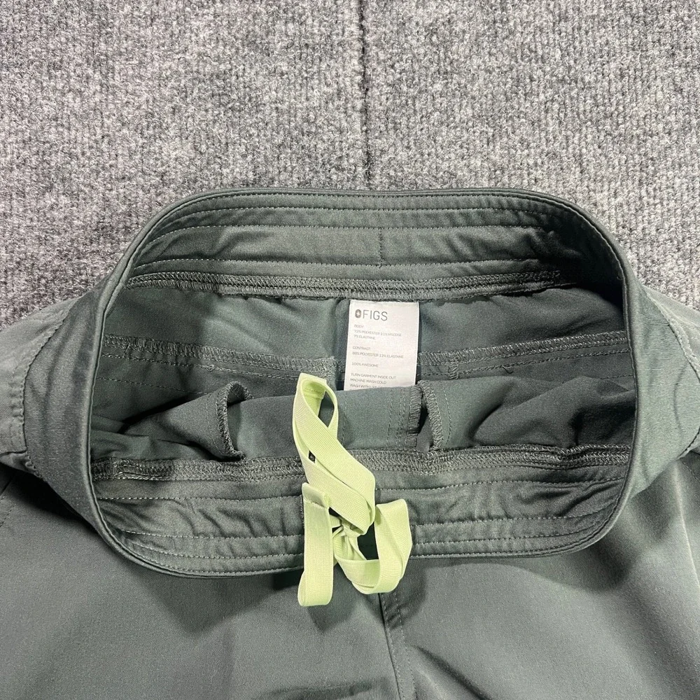 FIGS‎ Men's Small Technical Collection Cargo Scrub Pants Olive Green T2001